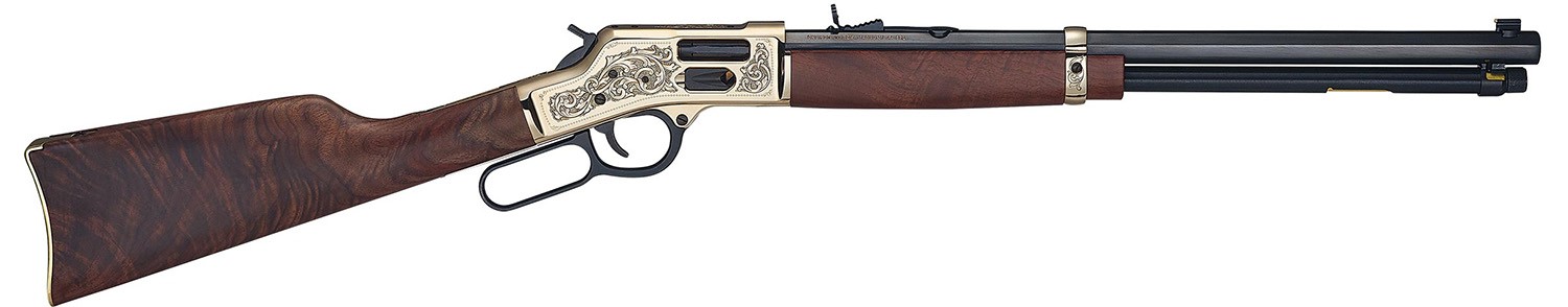 HENRY BIG BOY BRASS DELUXE ENGRAVED .45 COLT 10RD 20IN BARREL H006GCD - Win Repeating Arms Promotion